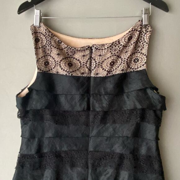 London‎ times sz 14 ruffle tiered cocktail sheath dress - Picture 4 of 6